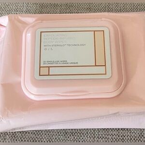 Peptide-Infused Body Wipes
